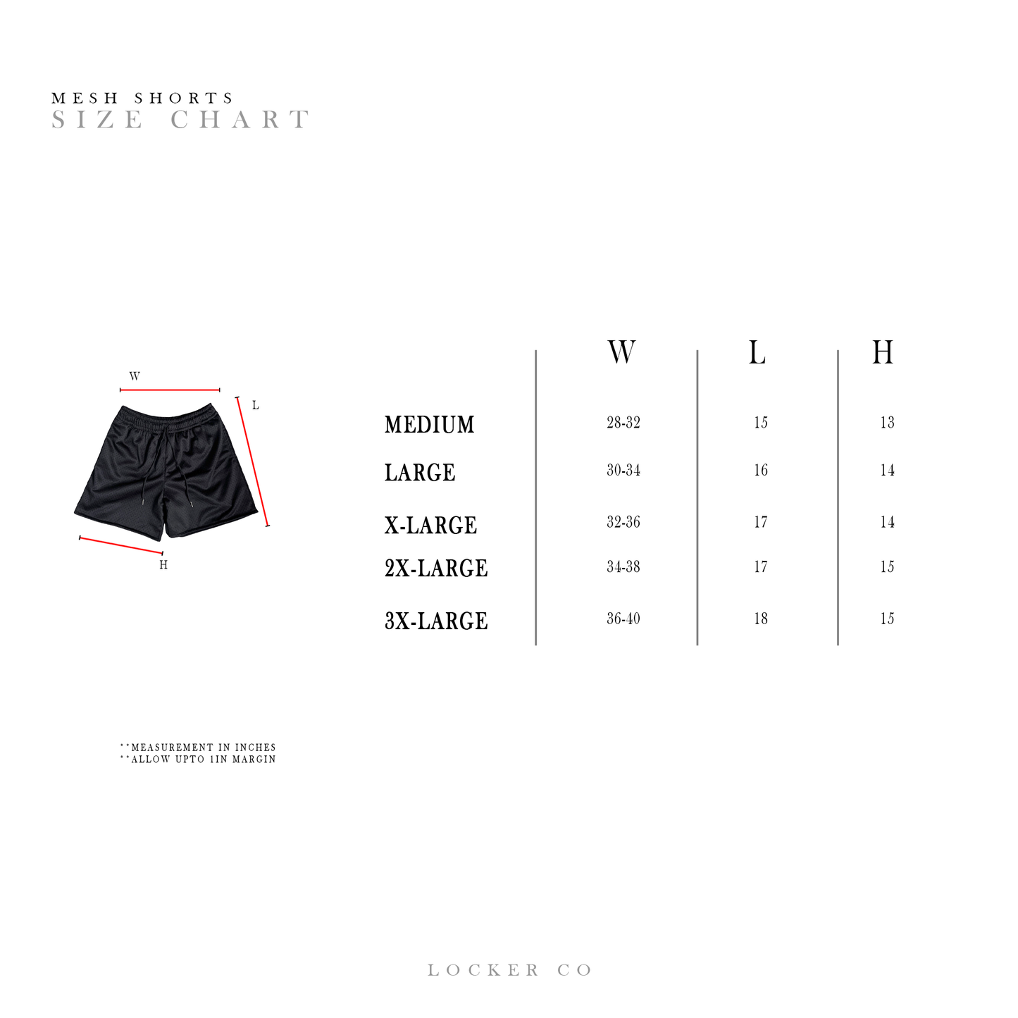 Black Plain - Mesh Shorts