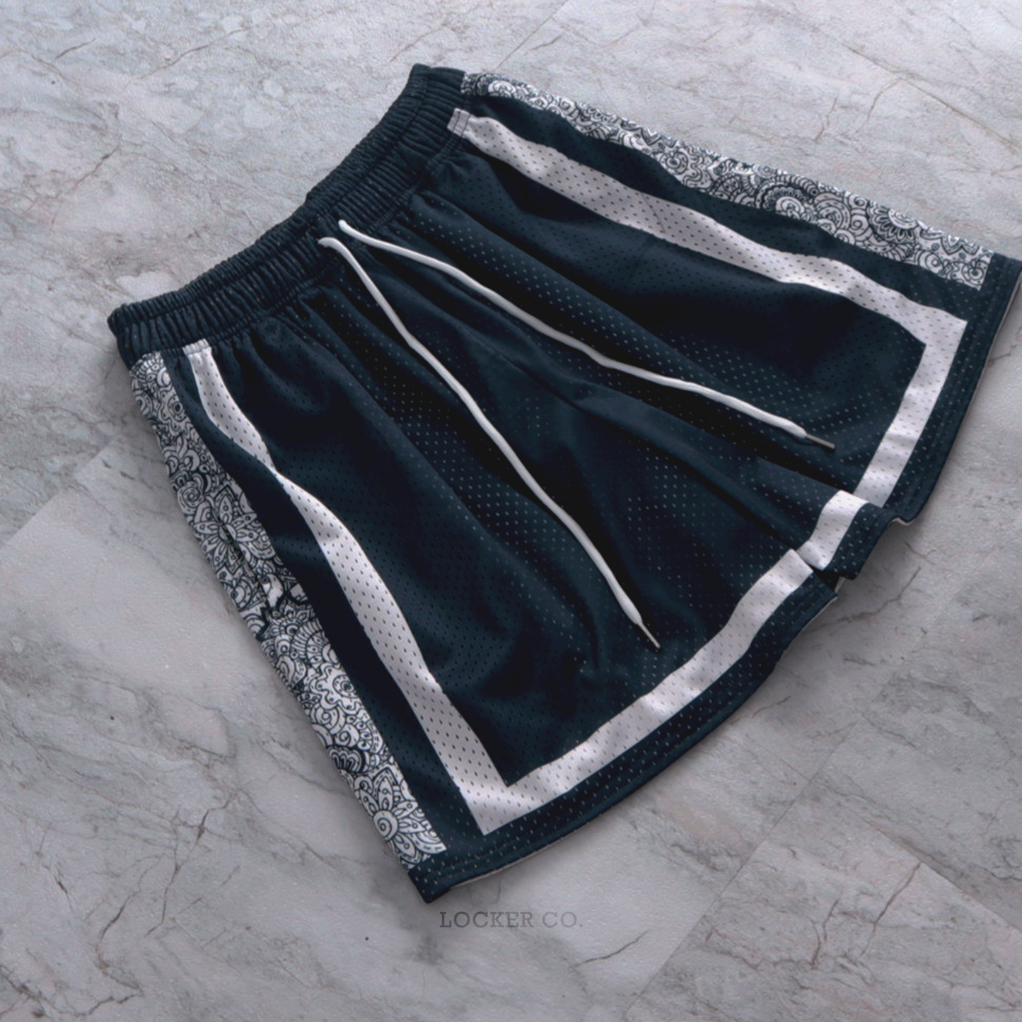 Navy Blue - Doodles