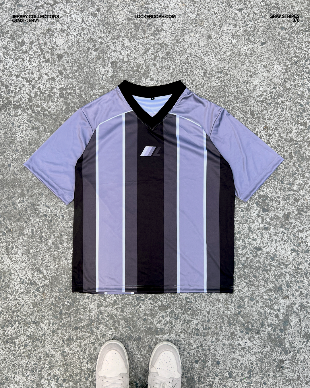Gray Stripes - VShirts