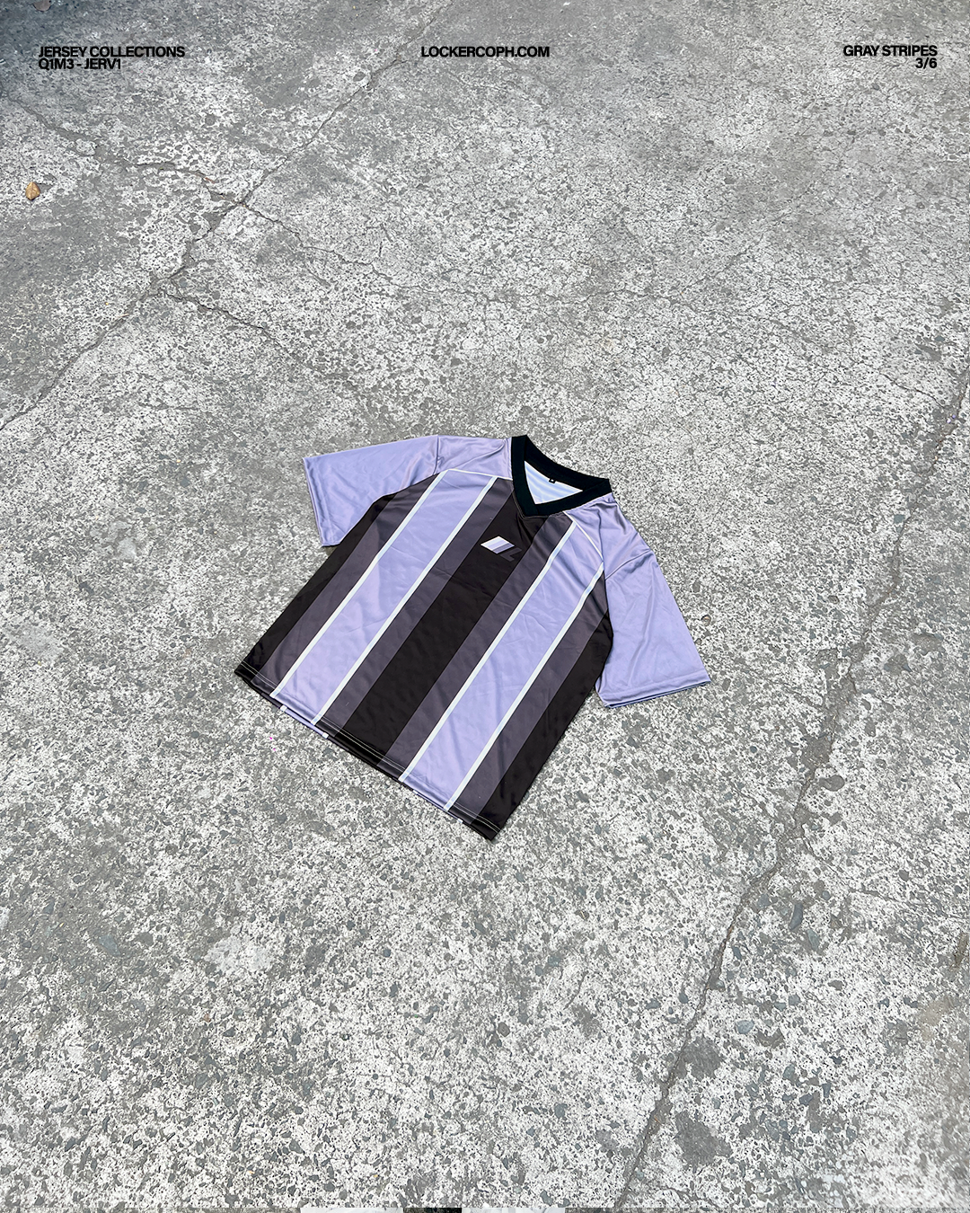Gray Stripes - VShirts
