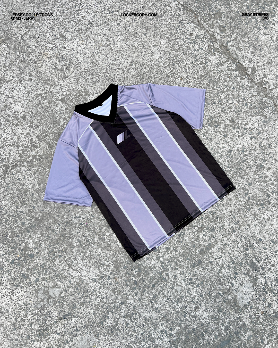 Gray Stripes - VShirts
