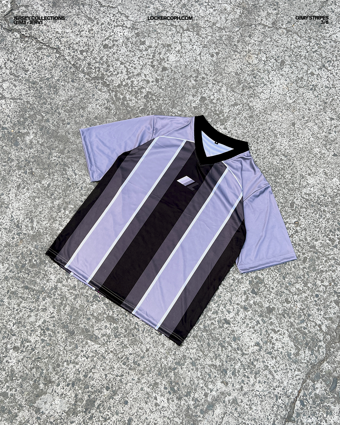 Gray Stripes - VShirts