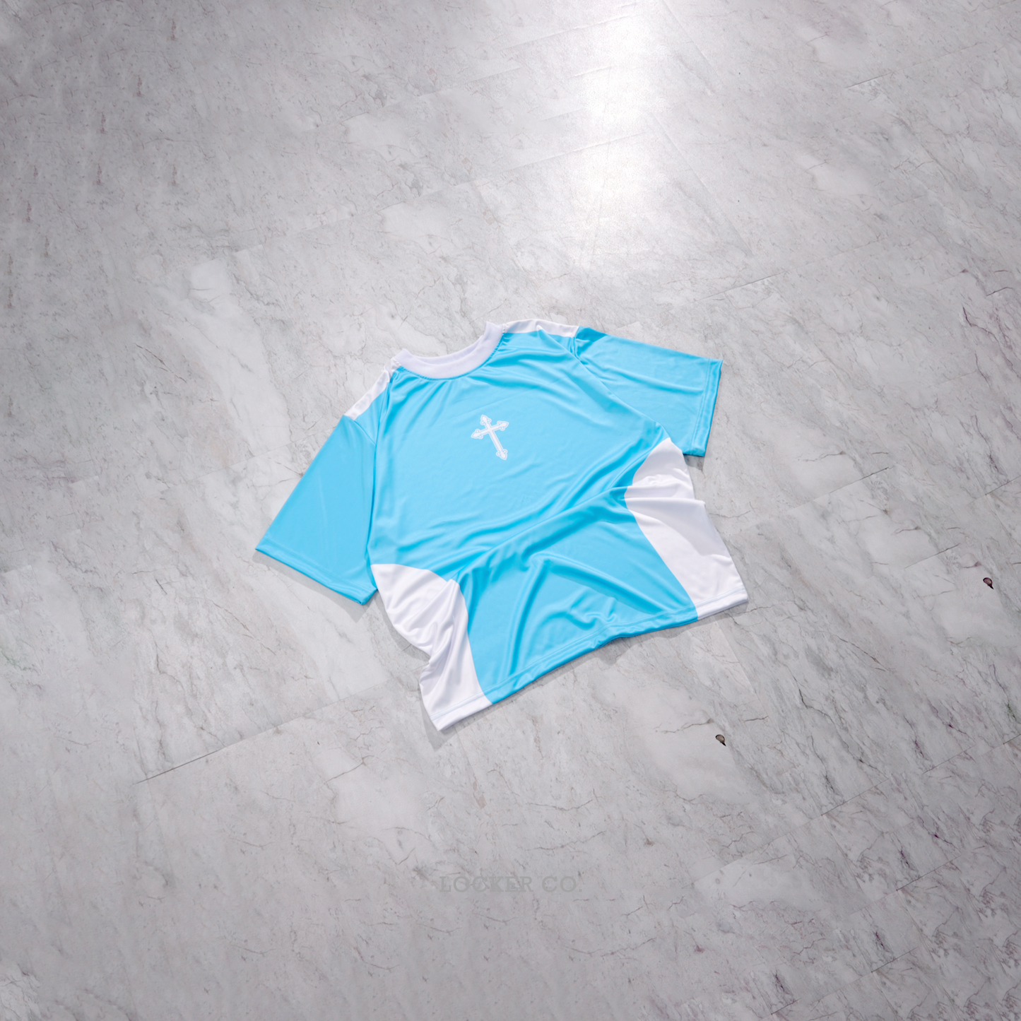 Baby Blue Crux - Jersey Tees