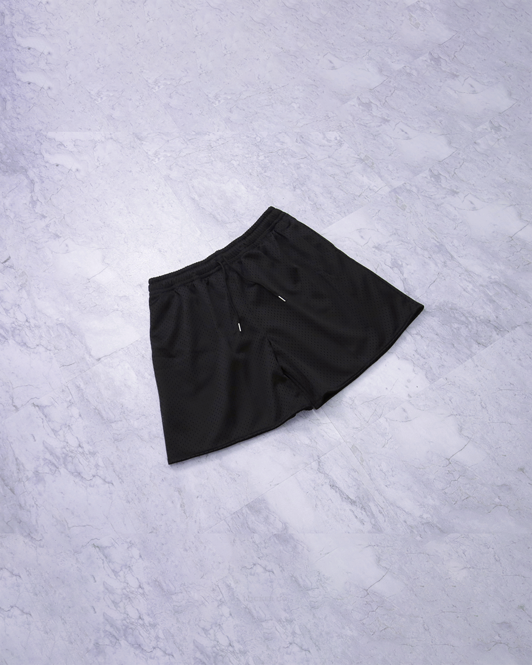 Black Plain - Mesh Shorts