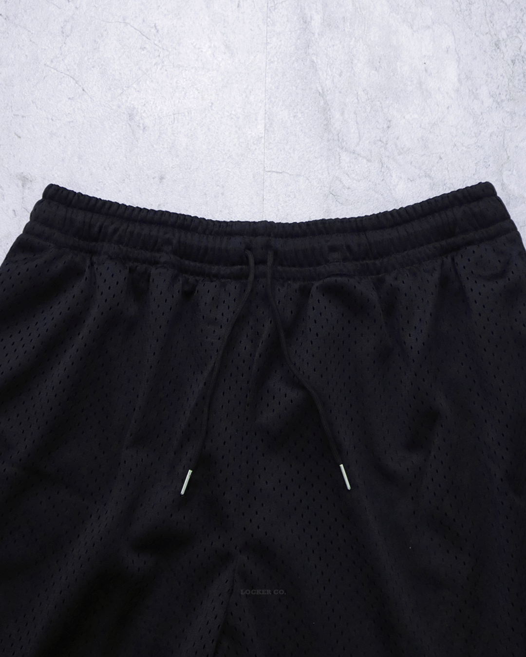 Black Plain - Mesh Shorts