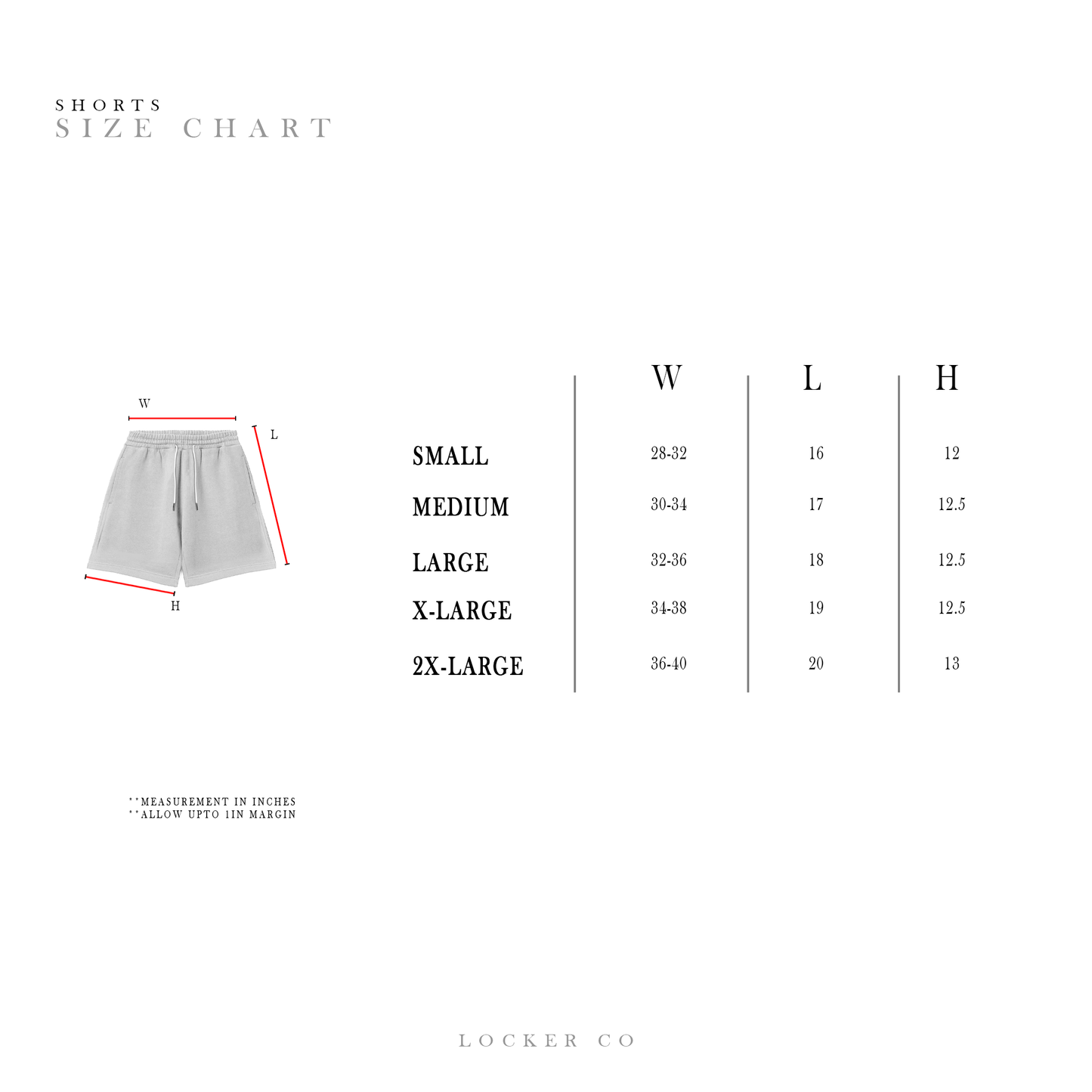 SWEATSHORTS