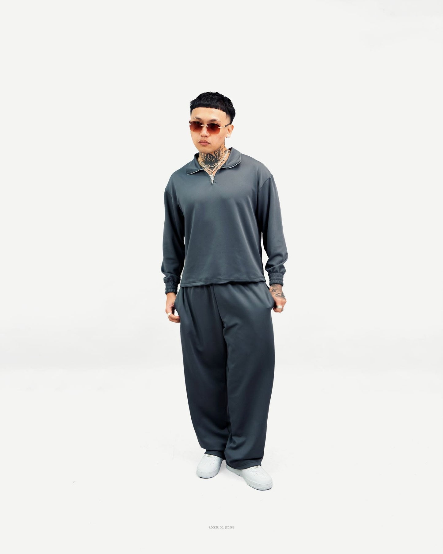 [SET] NEO COLLECTION QZIP SWEATER (NEO) | TRACKSUIT & PANTS (NEO) | TRACKSUIT