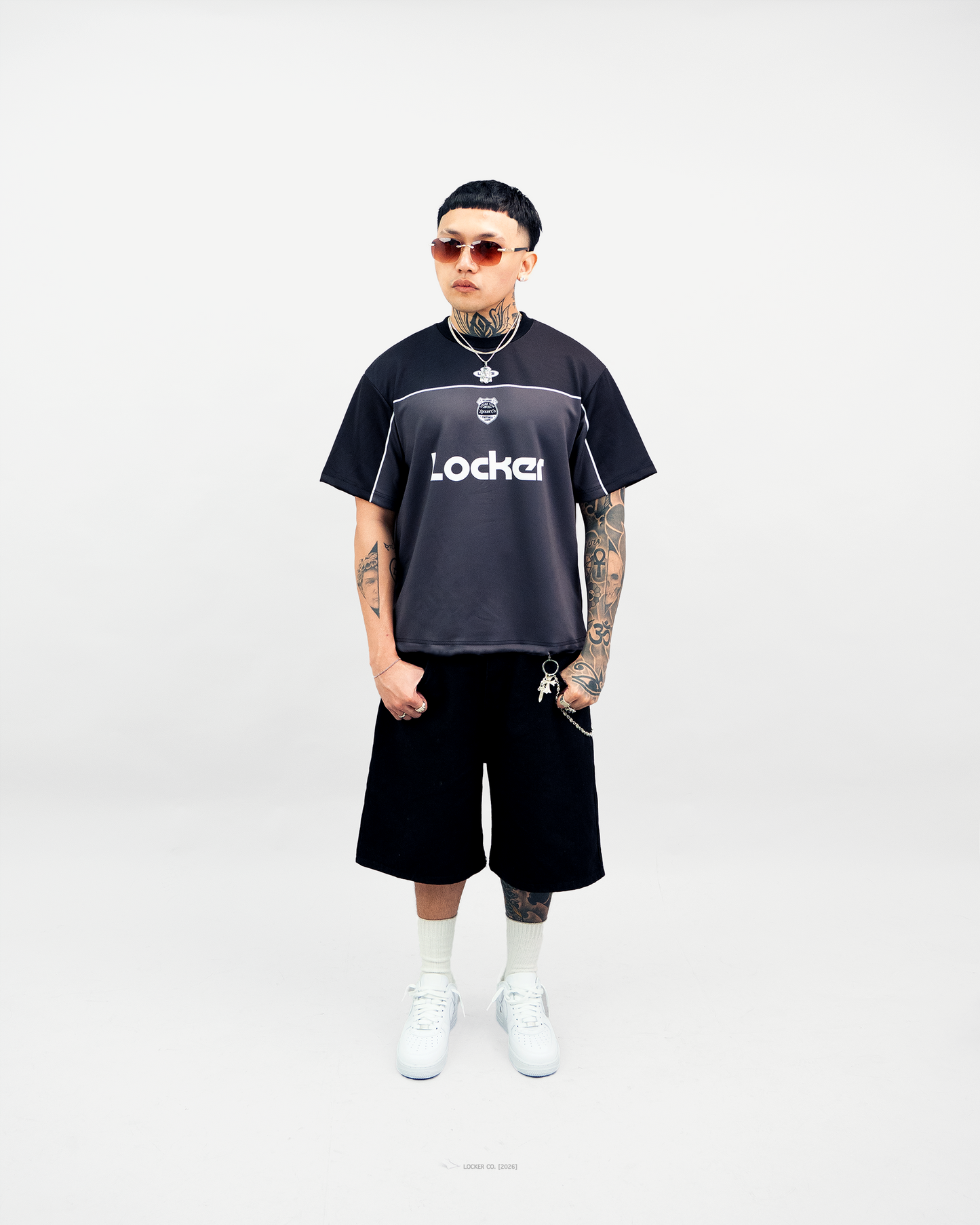 BLACK GRAY LCFB25 - BOXY FIT