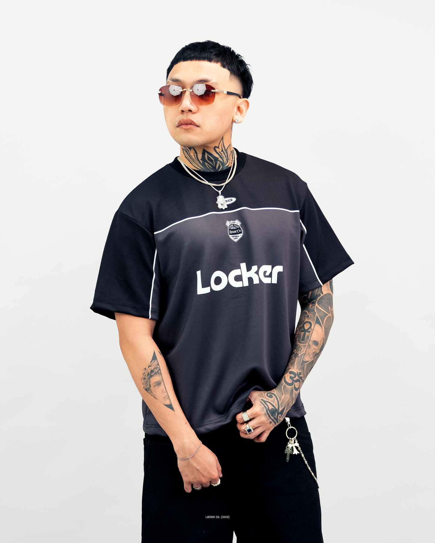 BLACK GRAY LCFB25 - BOXY FIT