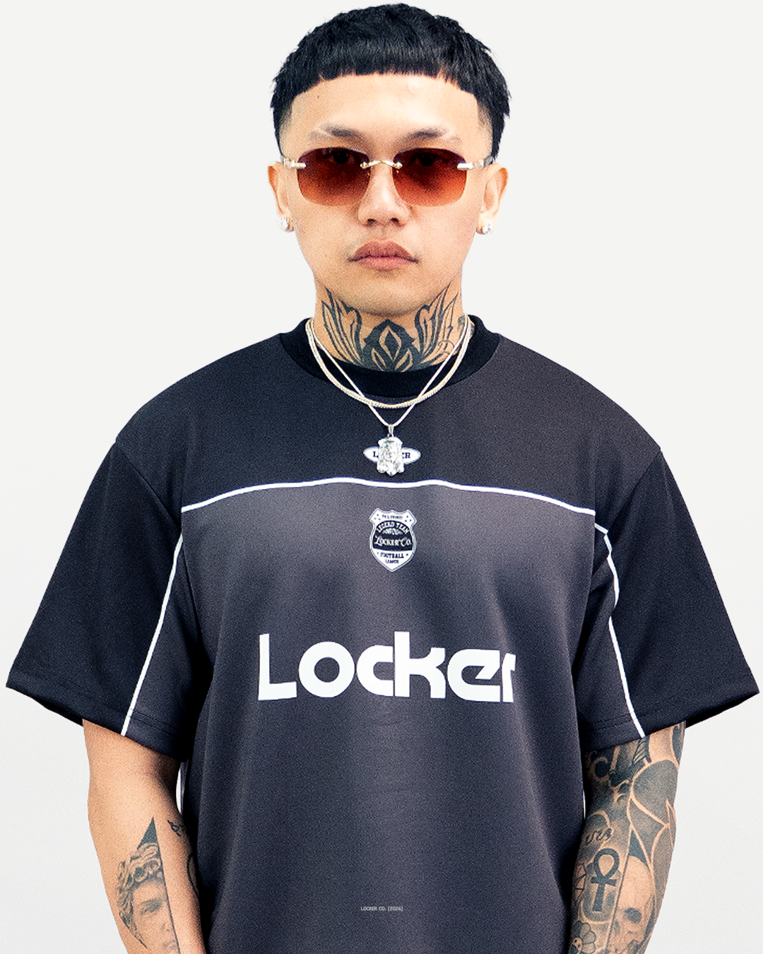 BLACK GRAY LCFB25 - BOXY FIT