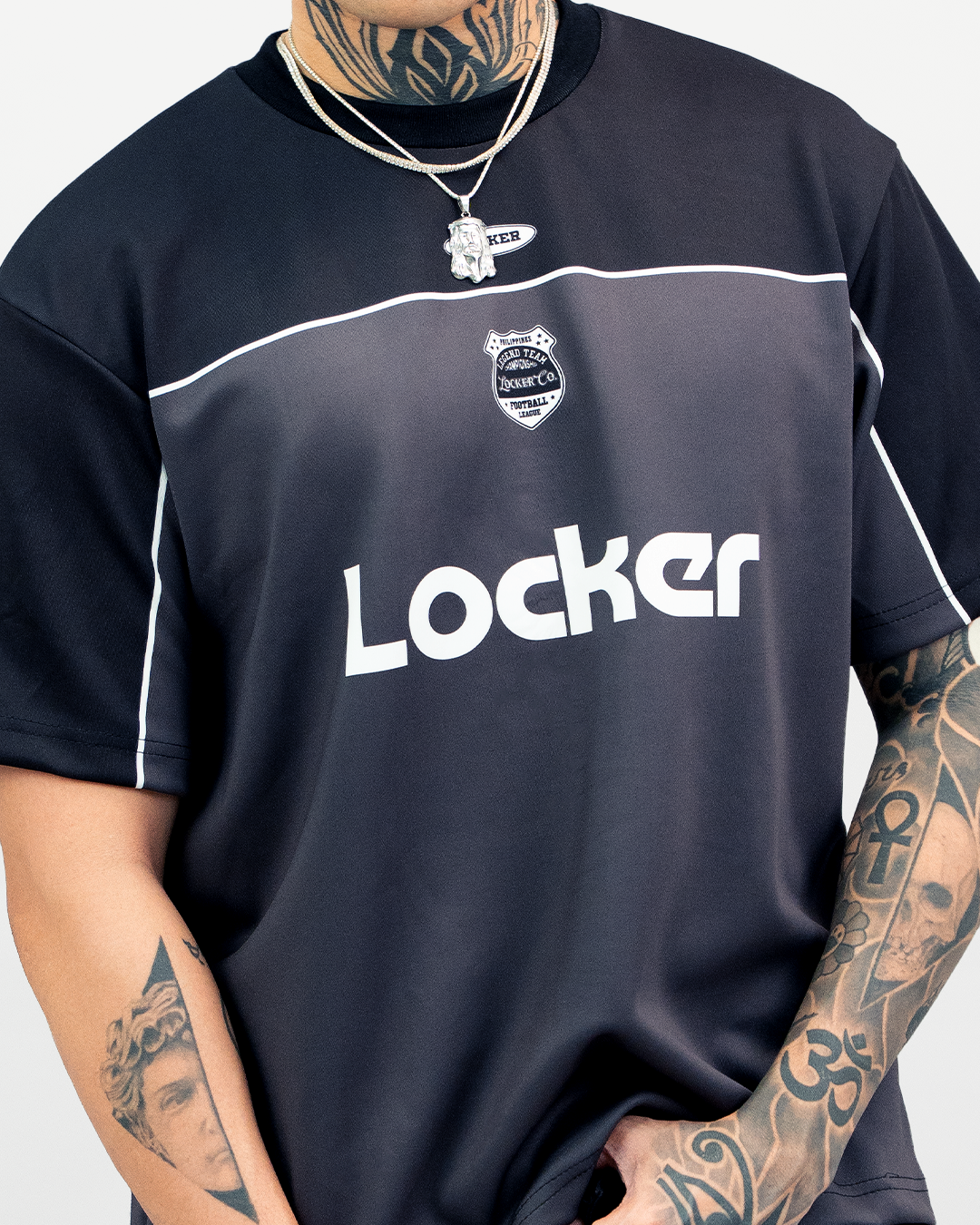 BLACK GRAY LCFB25 - BOXY FIT