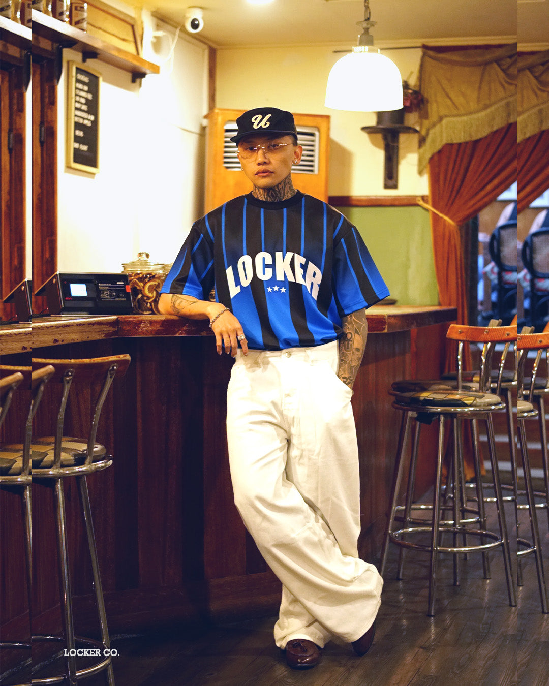 BLUE BLACK LCFB34 - BOXY FIT
