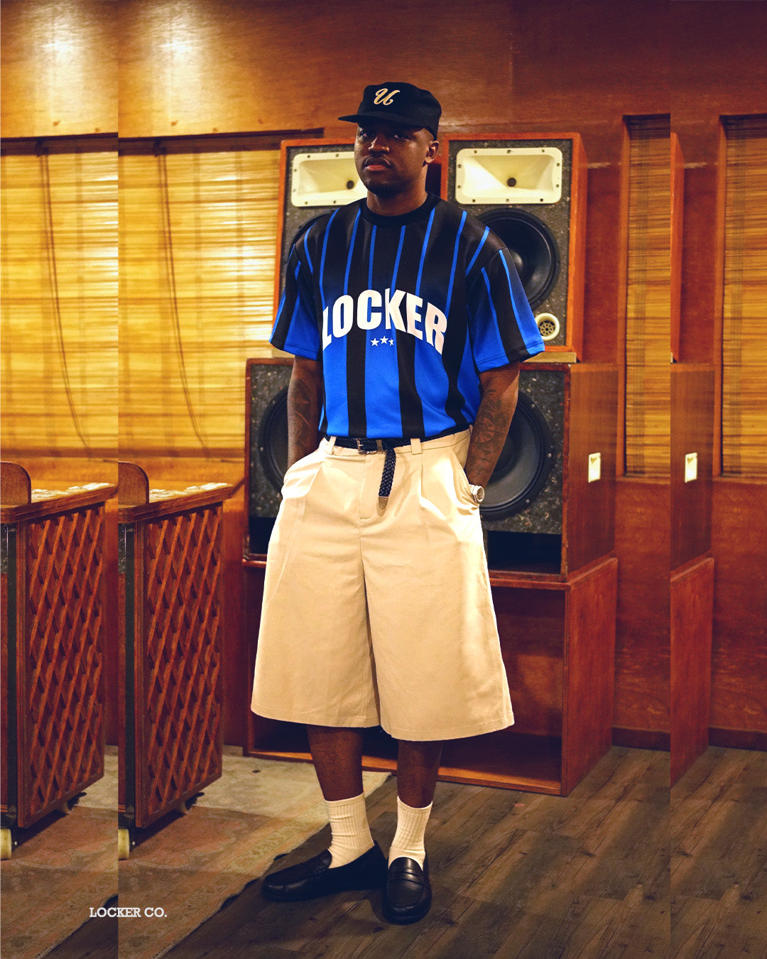 BLUE BLACK LCFB34 - BOXY FIT