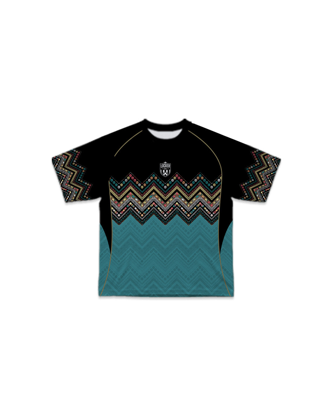 BLACK & TEAL LCFB40 - BOXY FIT