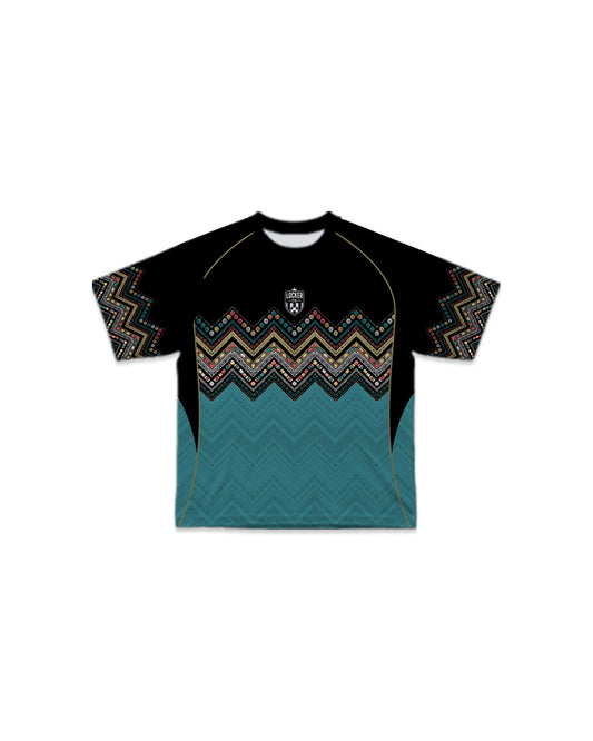 BLACK & TEAL LCFB40 - BOXY FIT