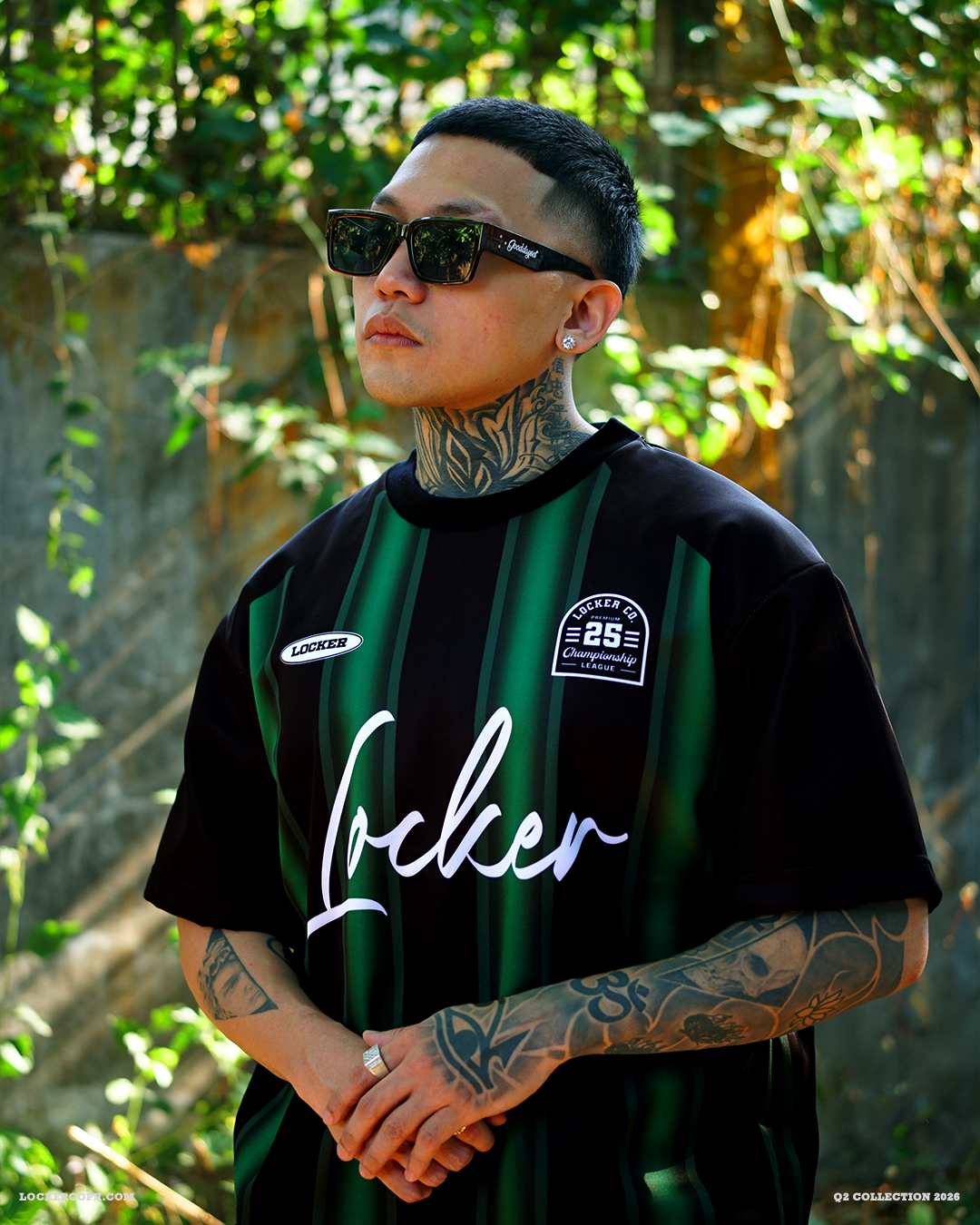 BLACK GREEN LCFB26 - BOXY FIT