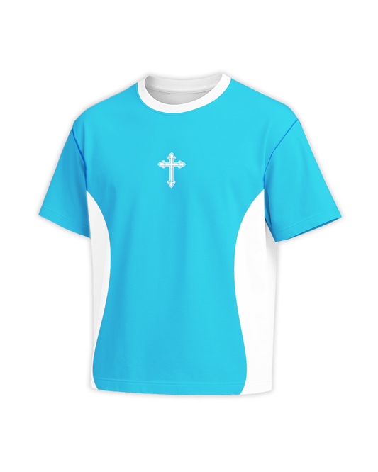 Baby Blue Crux - Jersey Tees