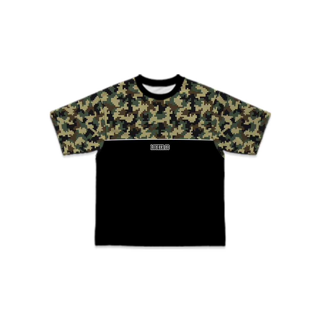 CAMO BLACK LCFB23 - BOXY FIT