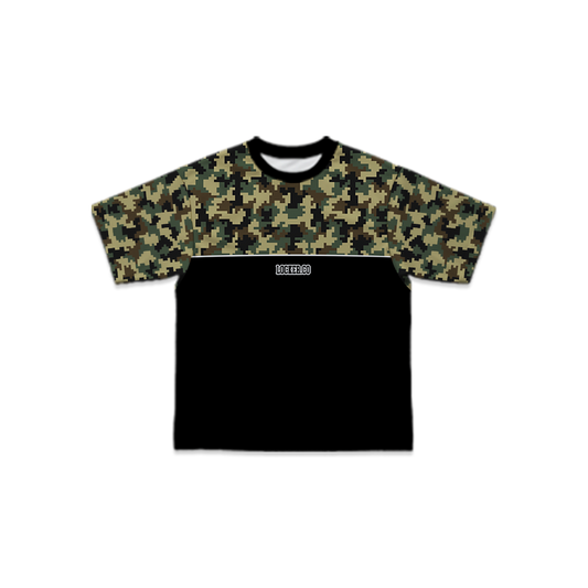 CAMO BLACK LCFB23 - BOXY FIT