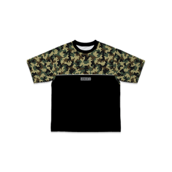 CAMO BLACK LCFB23 - BOXY FIT