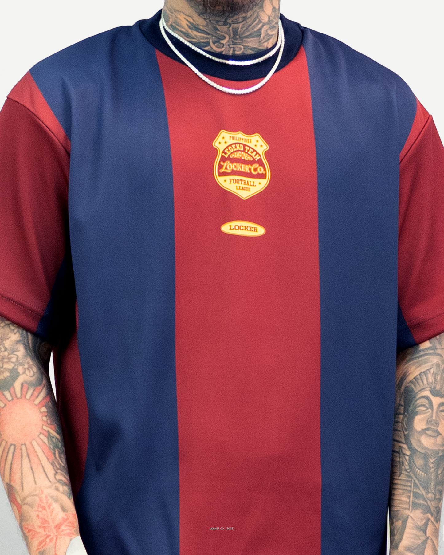 MAROON NAVY LCFB16 - BOXY FIT