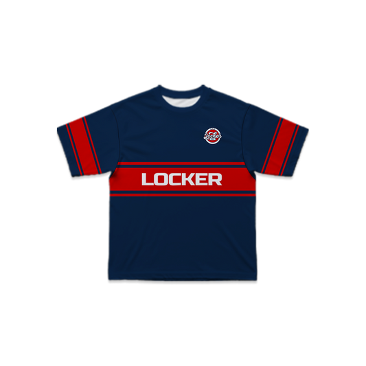 NAVY RED LCFB19 - BOXY FIT