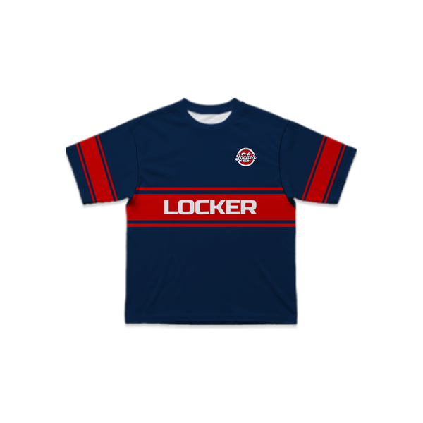 NAVY RED LCFB19 - BOXY FIT