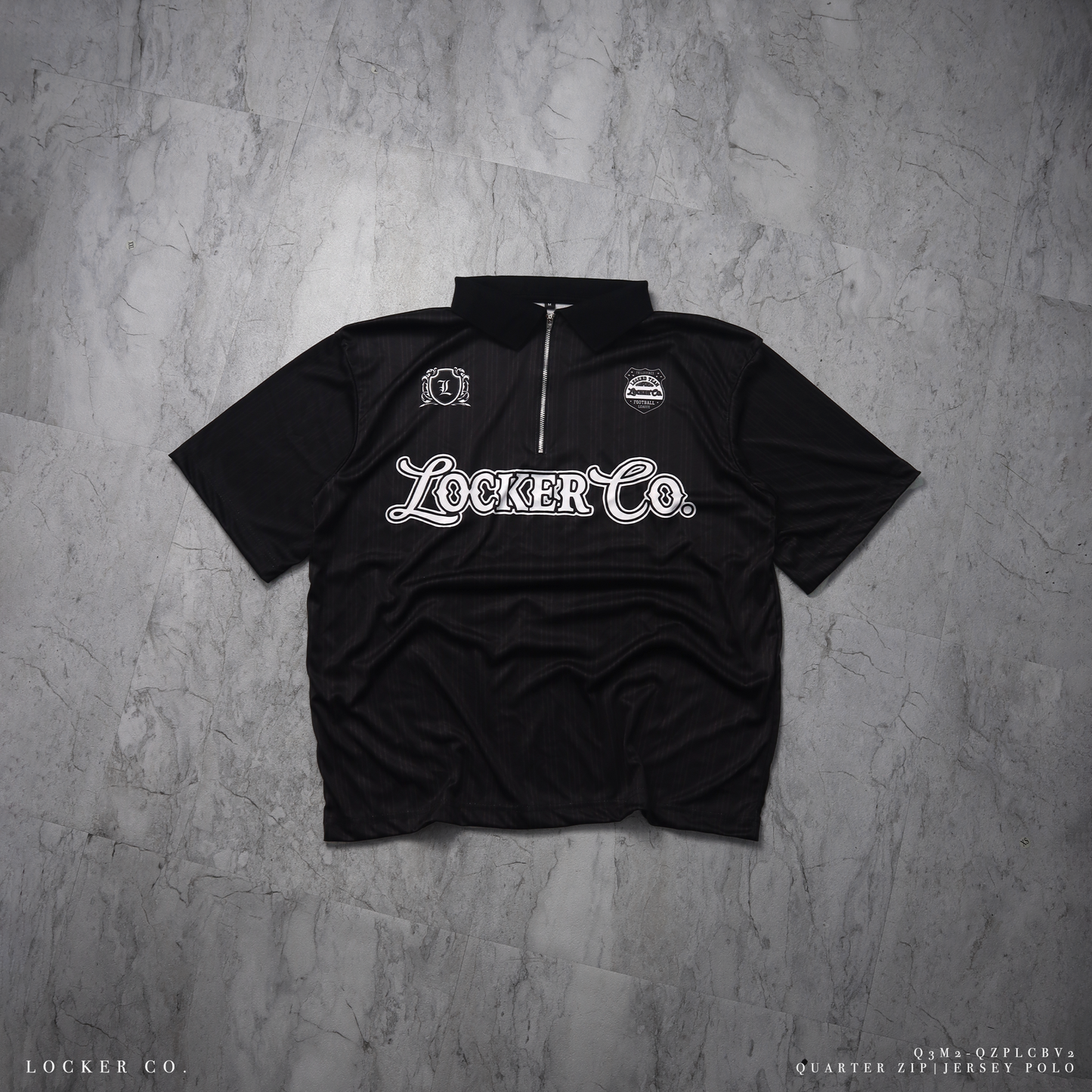 BLACK LC [V2] - QZIP POLO JERSEY
