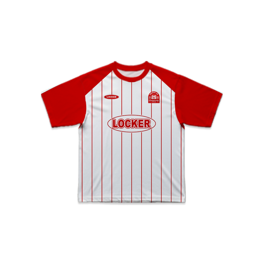 WHITE RED LCFB13 - BOXY FIT