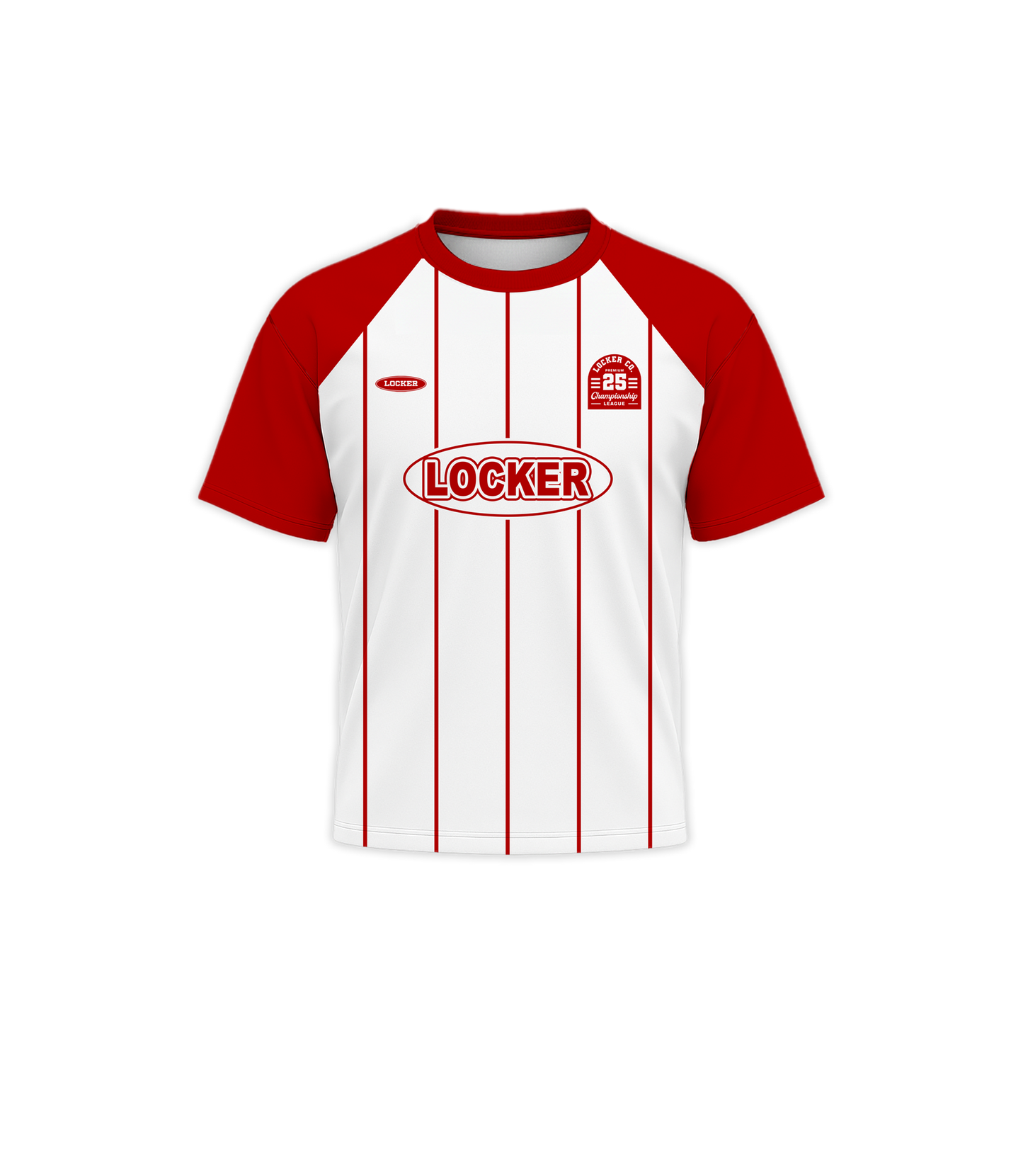 WHITE RED LCFB13 - BOXY FIT