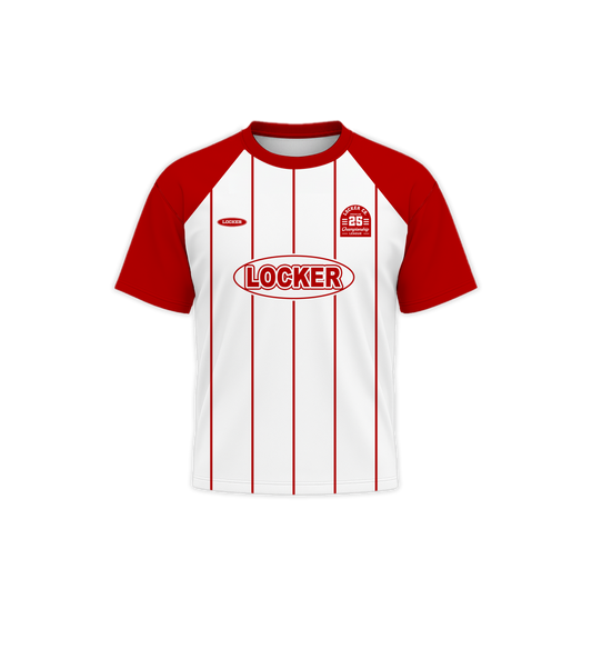 WHITE RED LCFB13 - BOXY FIT