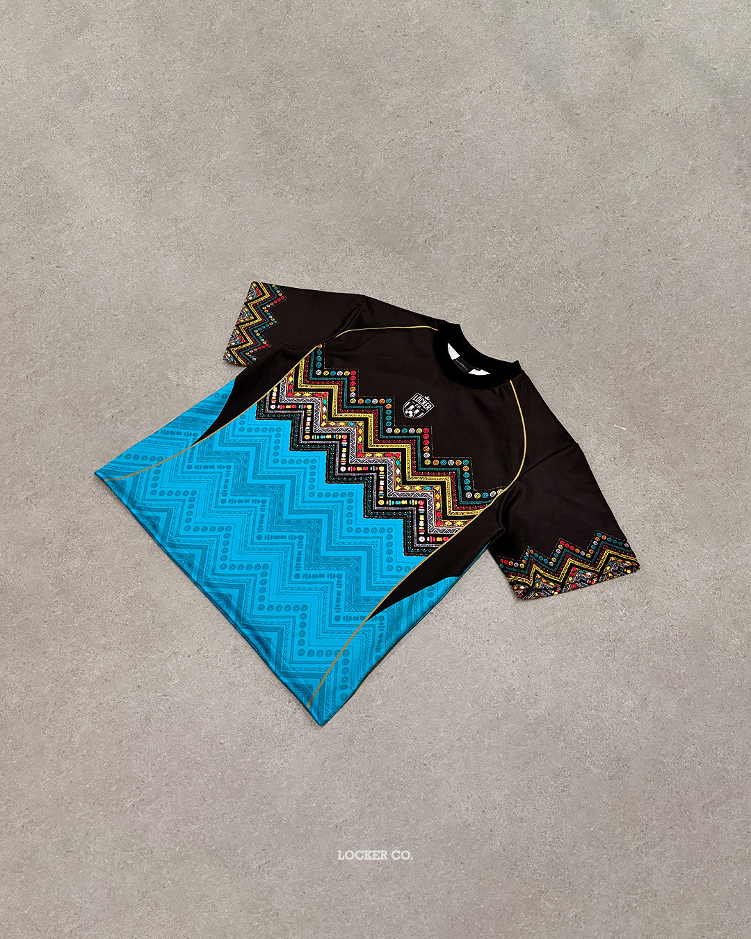 BLACK & TEAL LCFB40 - BOXY FIT