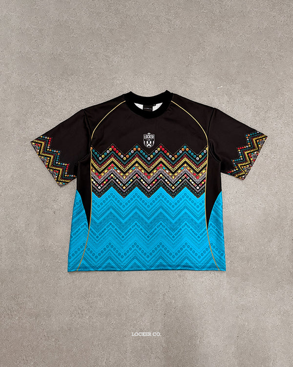 BLACK & TEAL LCFB40 - BOXY FIT