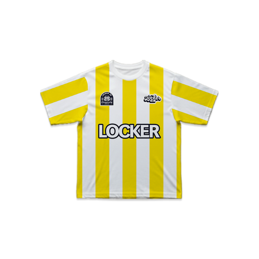 YELLOW WHITE LCFB28 - BOXY FIT