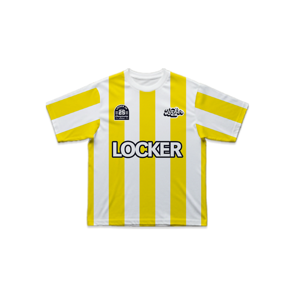 YELLOW WHITE LCFB28 - BOXY FIT