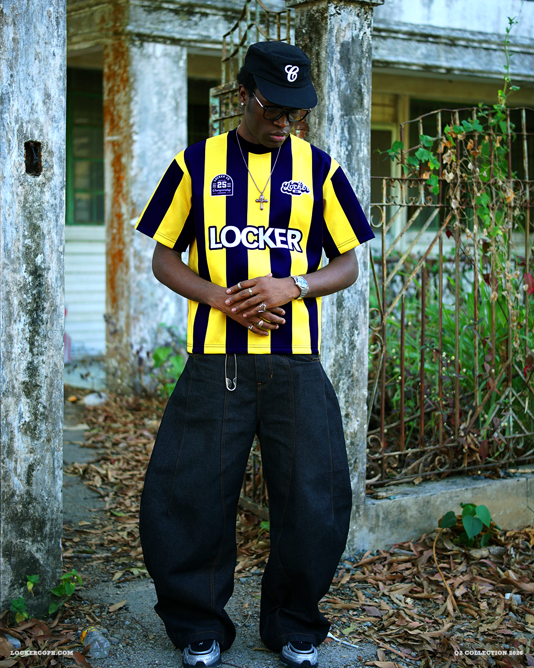 YELLOW BLACK LCFB29 - BOXY FIT