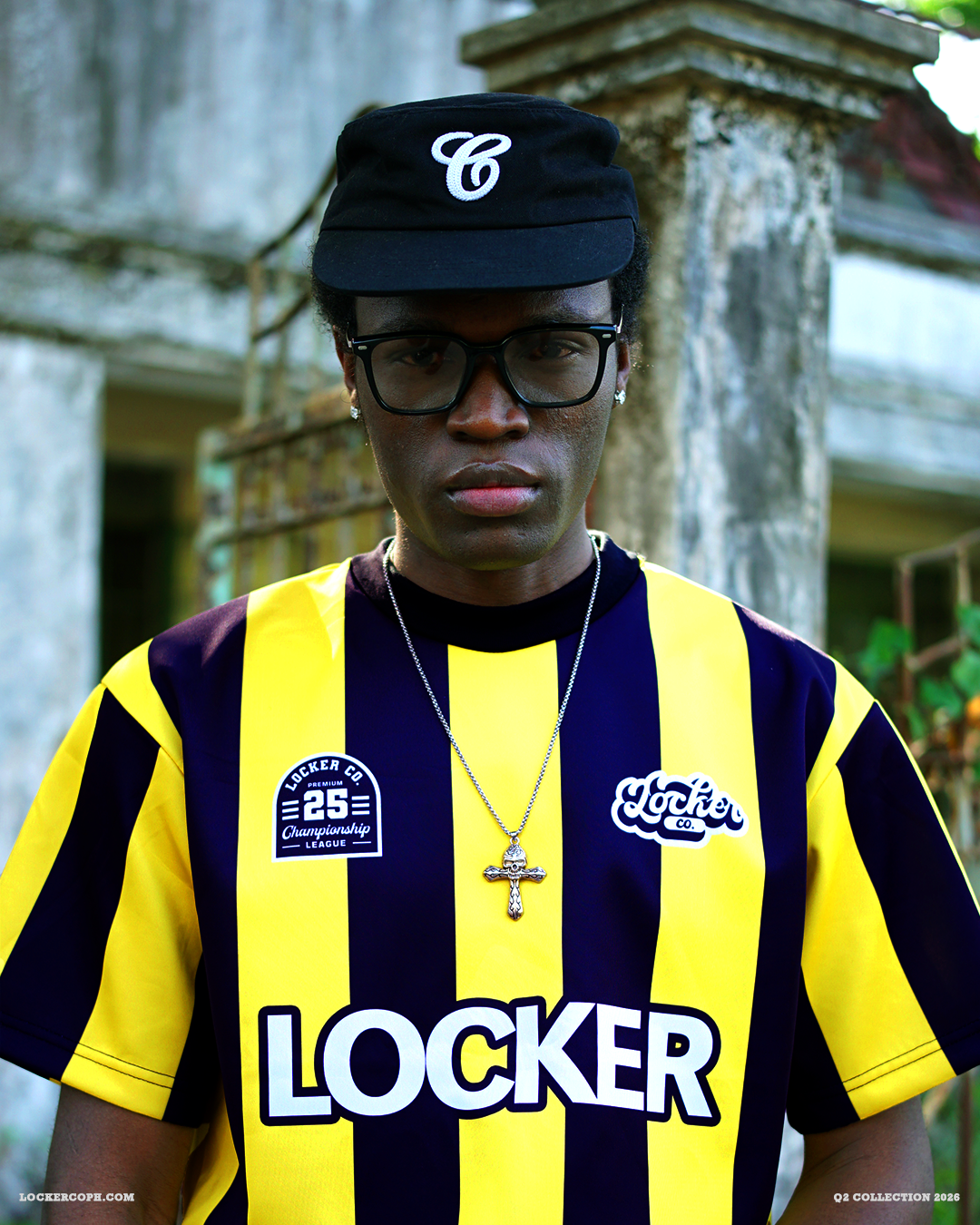 YELLOW BLACK LCFB29 - BOXY FIT