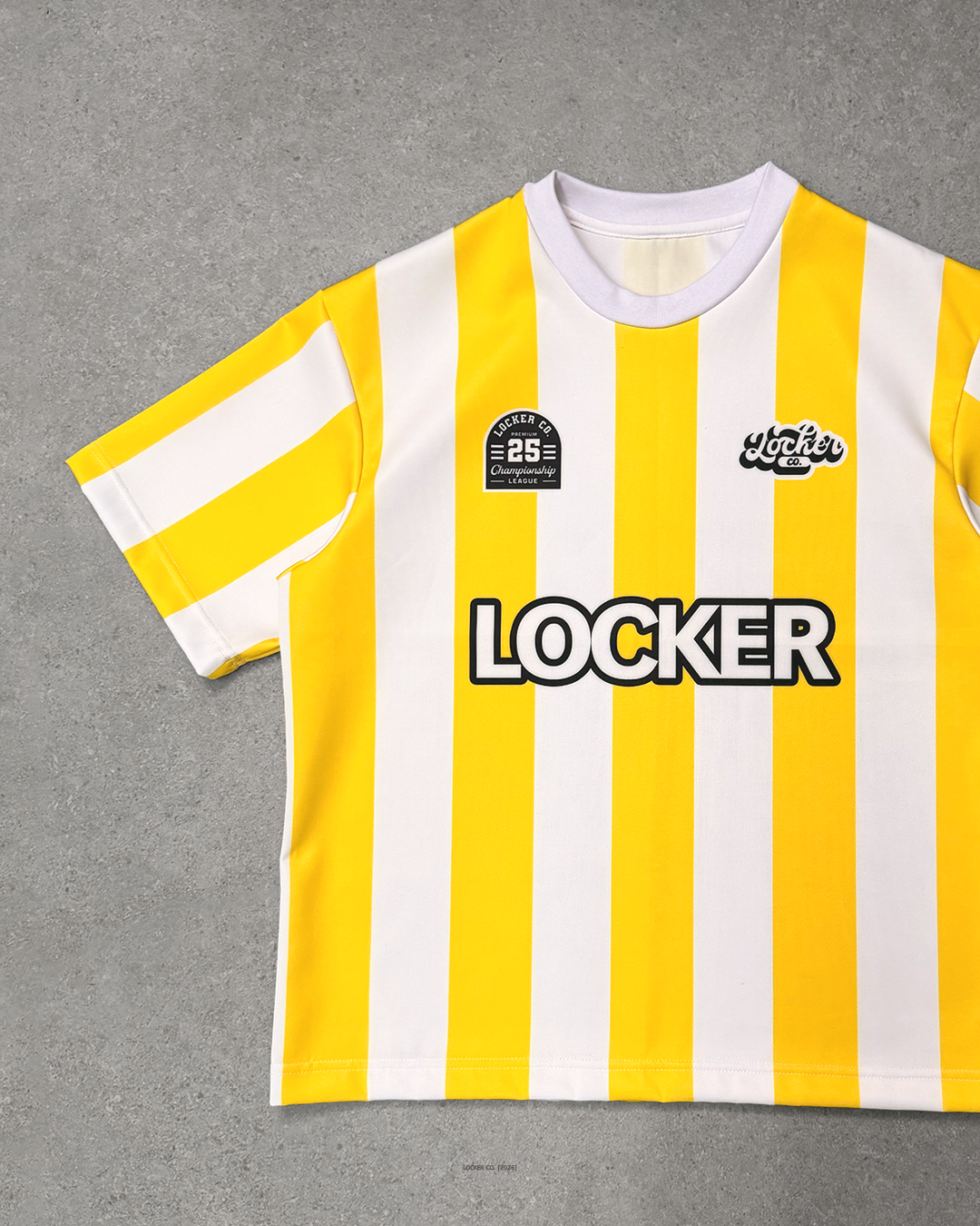 YELLOW WHITE LCFB28 - BOXY FIT